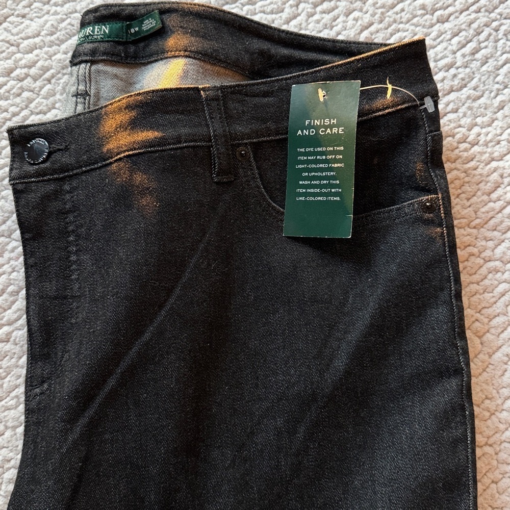 Women's Black Jeans Ralph lauen - Picture 8 of 12